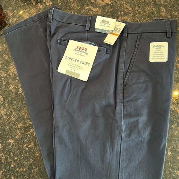 Izod stretch chino 33x34 - Picture 1 of 2